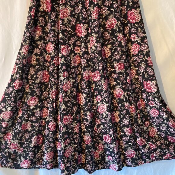 Size 10 Talbots Silk Full-Length Skirt Low$! - Picture 4 of 10